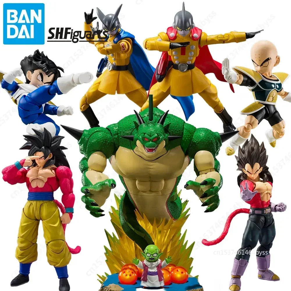 BANDAI Dragon Ball S H Figuarts SHF Broly Frieza Vegeta Legendary Goku Android 19 Beast Gohan Action Toy Figures Gift