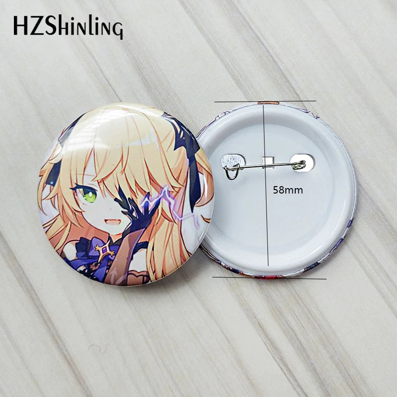 2023 Anime Persona 5 Pattern round Button Badge Brooch For Clothes Backpack Decoration Pin Jewelry