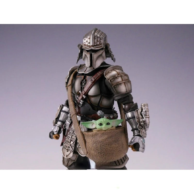 In Stock Bandai Movie Realization Star Wars The Mandalorian Grogu Anime Action Figures Toys Models Collector