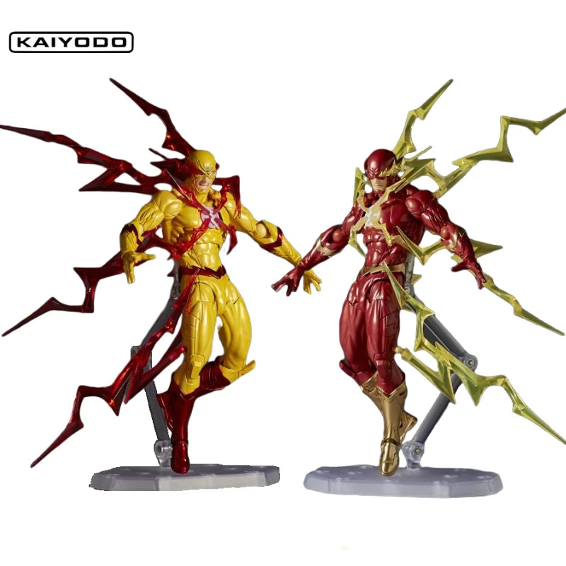 In Stock Kaiyodo Amazing Yamaguchi Flash Reverse Flash Anime Action Figures Toys Models Collector