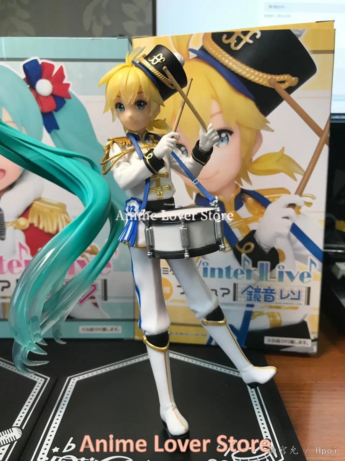 In Stock Original TAiTO Hatsune Miku Kagamine Rin Kagamine Len Vocaloid Winter Live Anime Figure Toys For Girls Boys Gifts