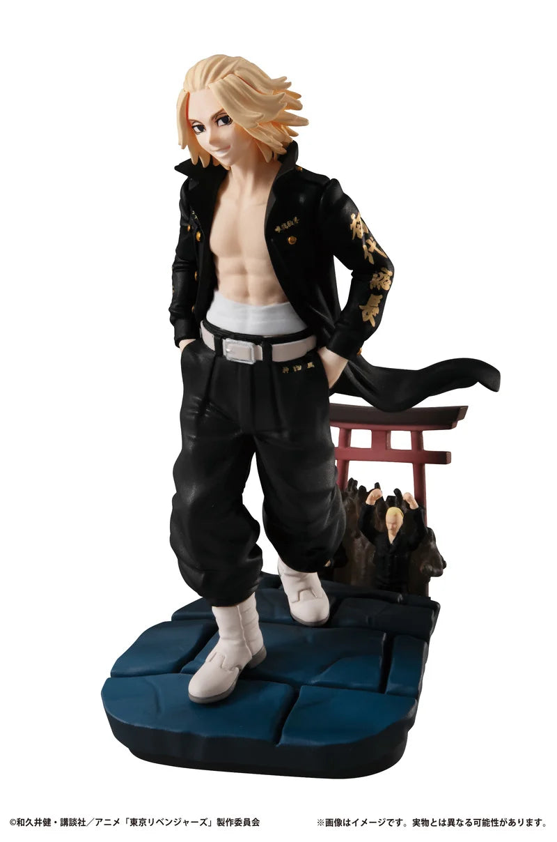 Anime Tokyo Revengers TOMAN HEROIC SCENES Hanagaki Takemichi Draken Sano Manjiro Baji Keisuke Action Figure Toys