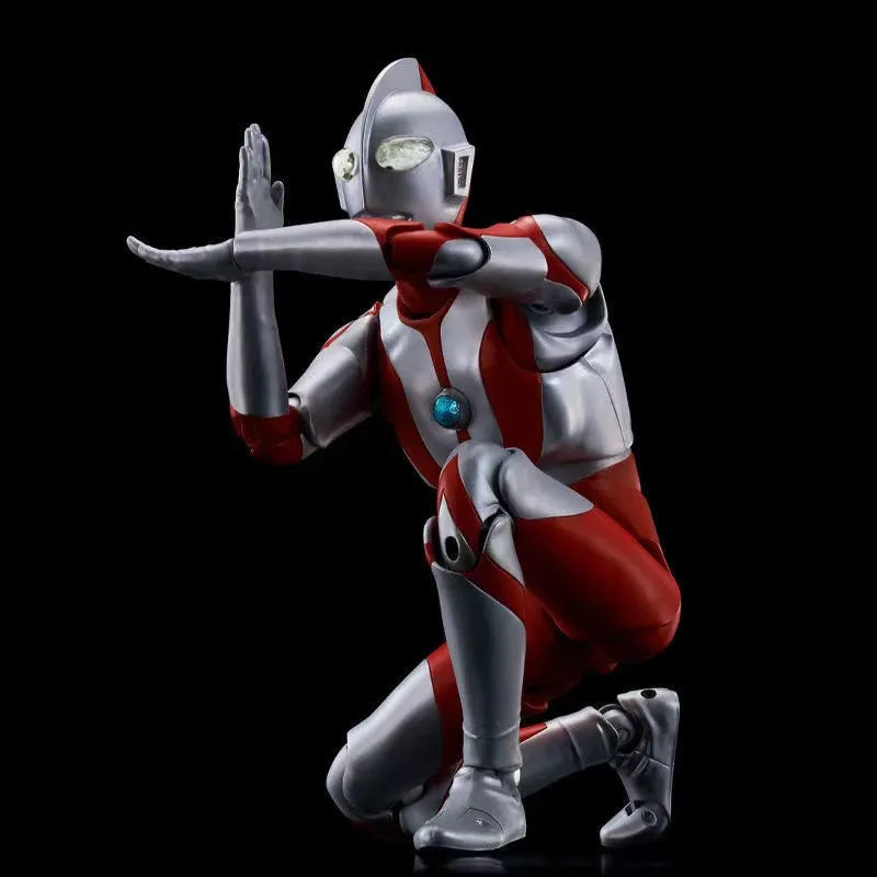 Bandai S.H. Figuarts True Bone Carving Method Ultraman 55th Anniversary Anime Figure Model Action Toys Gifts Delivery Bracket