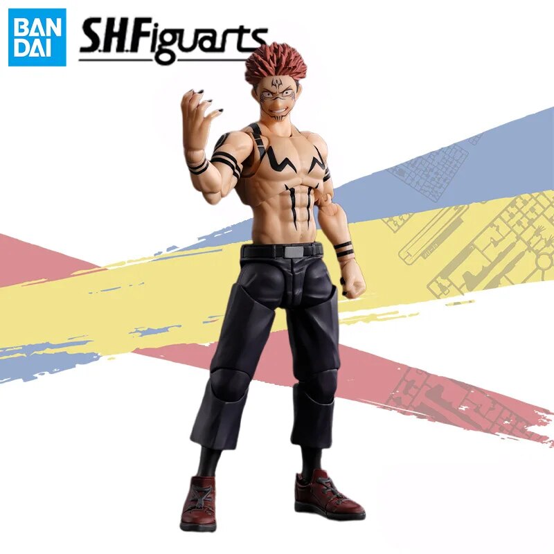 Bandai Original S.H.Figuarts SHF Jujutsu Kaisen Satoru Gojo Itadori Yuji Ryomen Sukuna Anime Action Figure Finished Model Toys