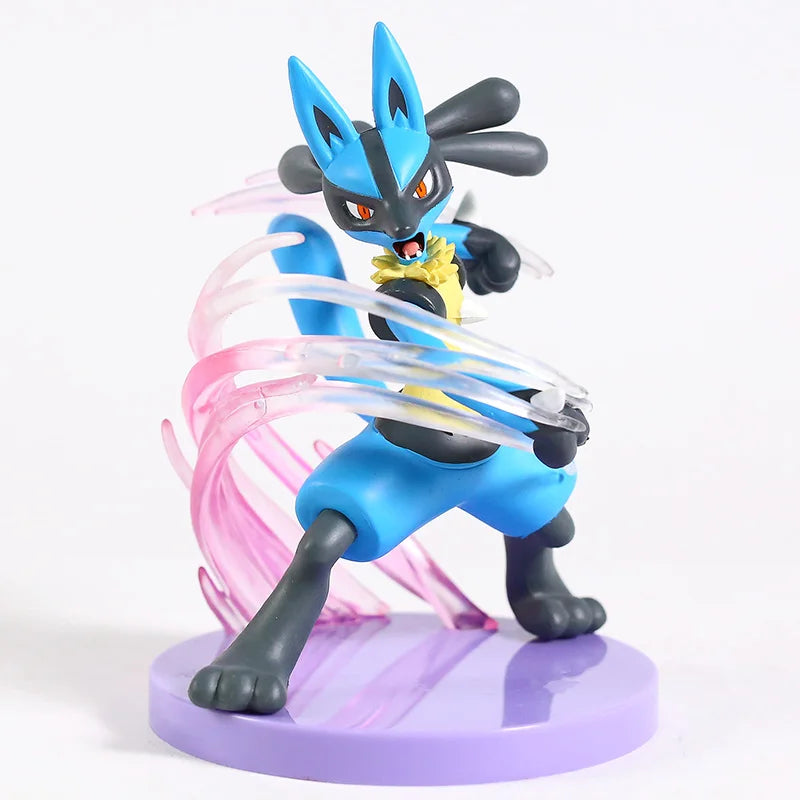 Pokemon Gallery Figure Lucario Mewtwo Gengar Charizard Blastoise Gardevoir Greninja Dragonite