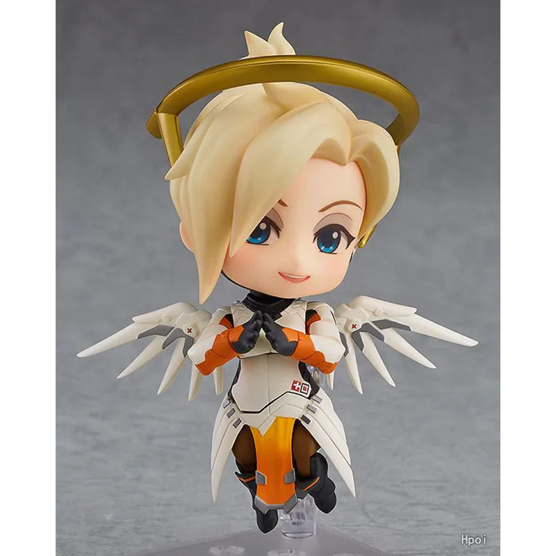 GSC Good Smile NENDOROID 790 790b Angela Ziegler OVERWATCH Lovely Collection Originality Desktop Decoration Model Toy Gift