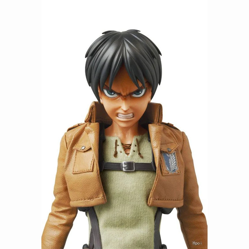 Genuine Goods in Stock Medicom Toy RAH Eren Yeager Attack on Titan Authentic Collection Model Animation Character Action Toy