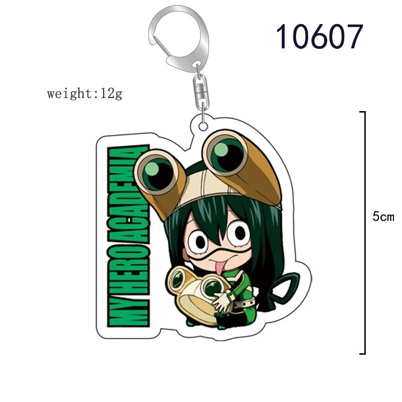 Llavero My Hero Academia Japón Anime Izuku Bubaigawara Jin Shigaraki Tomura Tsuyu Dabi Himiko Ochako Katsuki Izuku Shouto