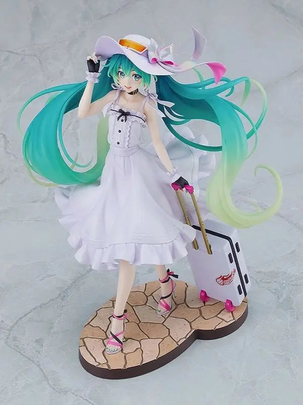 Original GSC VOCALOID Hatsune Miku GT Racing2021 PVC Anime Figure Action Figures Model Toys