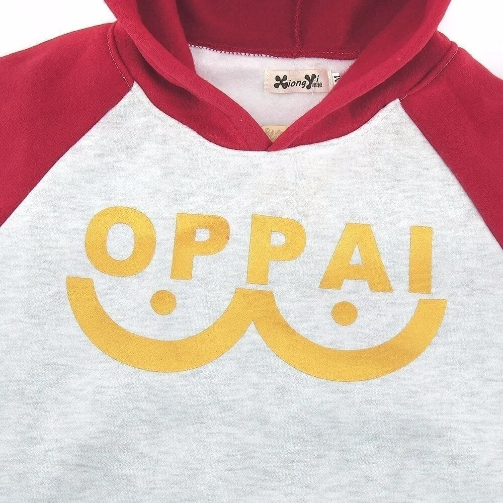 Nuevo Anime One Punch Man Saitama Oppai Sudadera con capucha Jersey disfraz Cosplay