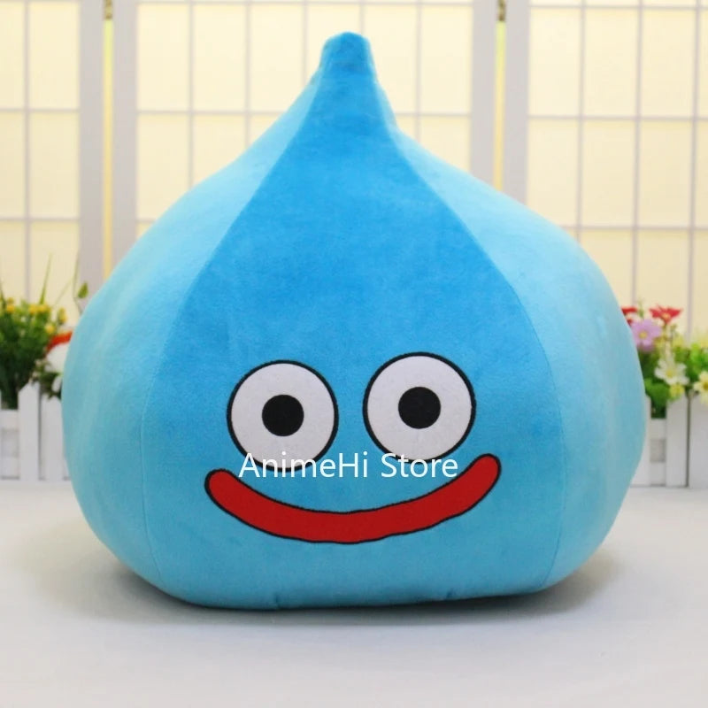 Anime Doragon Kuesuto Dragon Quest Plush Doll Figure Smile Slime king Cosplay Stuffed Toy Filling Pillow for Gift