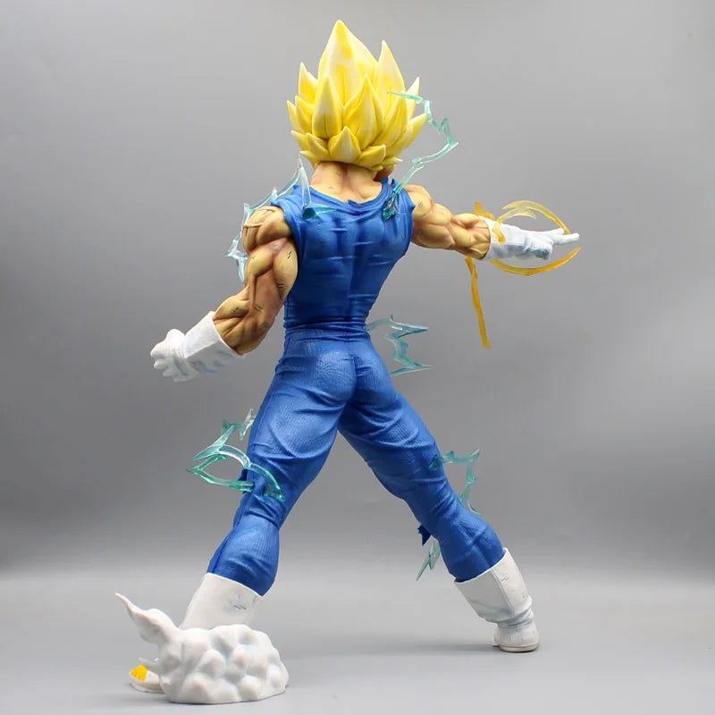 45cm Anime Vegeta Dragon Ball Figures GK Super Majin Vegeta Action Figures PVC Collection Statue Model Toys Decoration Doll Gift