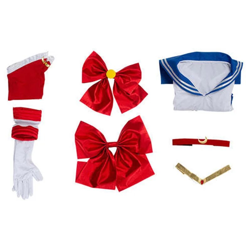 Disfraz de Cosplay de Sailor Moon de Anime Tsukino Usagi, uniforme, trajes, Cosplay para mujeres y niños, fiesta de carnaval de Halloween para niñas