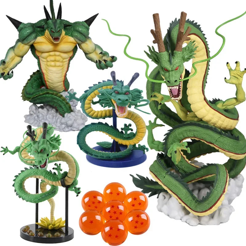 Anime Dragon Ball Z Shenron Figure Shenron Dragon Ball Figurine PVC Doll Shenlong DBZ Toys Gift Model Statue Ornament Gift