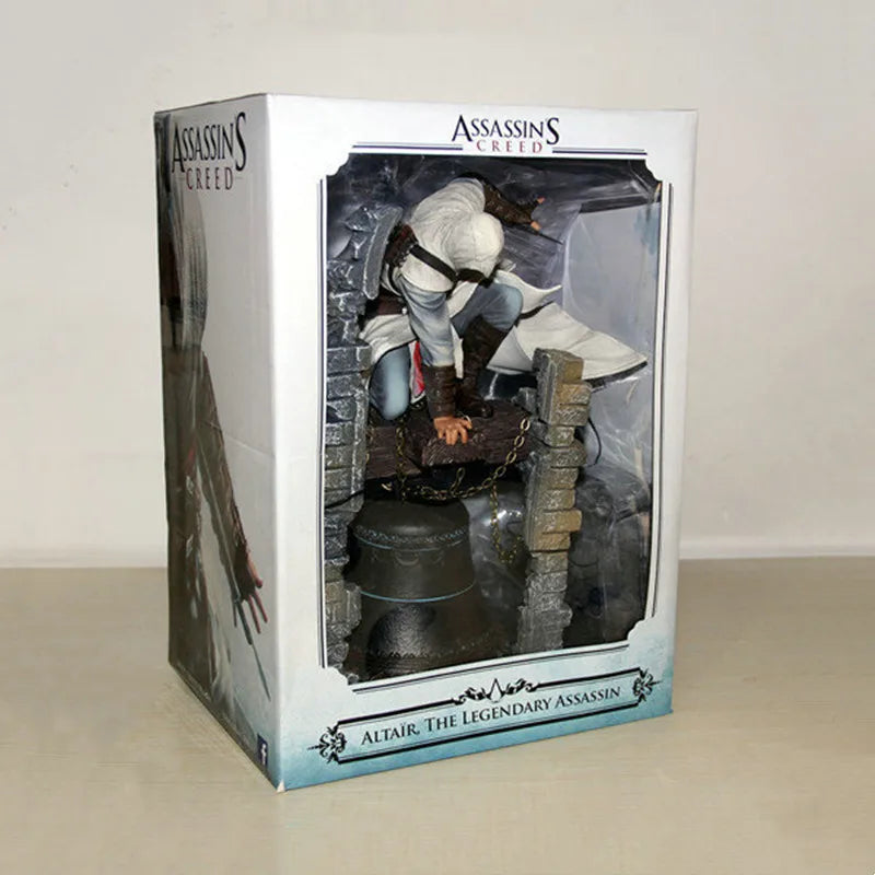 Game Assassin's Creed Figure Connor Archery Figures Altair Clock Tower Baik Aya Statue 28cm Pvc Collectble Decor Models Toys Gk