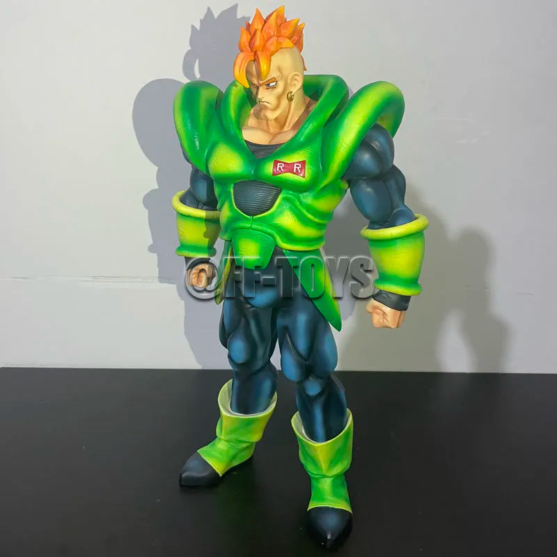 41Cm Anime Dragon Ball ANDROID 16 Figure PVC Action Figures GK Statue Collection Model Toys for Children Gifts