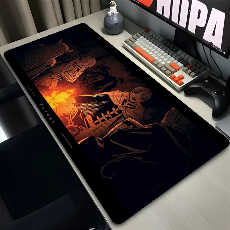 New Mouse Pad Larger XXL Frieren Beyond Journey End Speed Pc Computer Keyboard Pads Desk Mat Gaming Accessories Home Mousepad