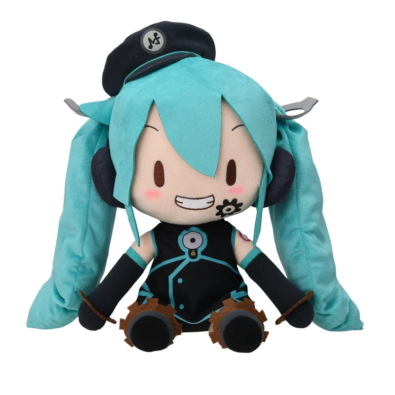 IN Stock Original SEGA VOCALOID Hatsune Miku Willful Factory Manager Fuwa Petit Plush Doll Fufu 27 CM Anime Model Toys