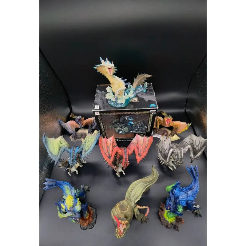 Monster Hunter DXF Glasses Factory Out of Print Bulk Silver Rathalos Anime Figure Model Collection Toy Gift Free Shipping