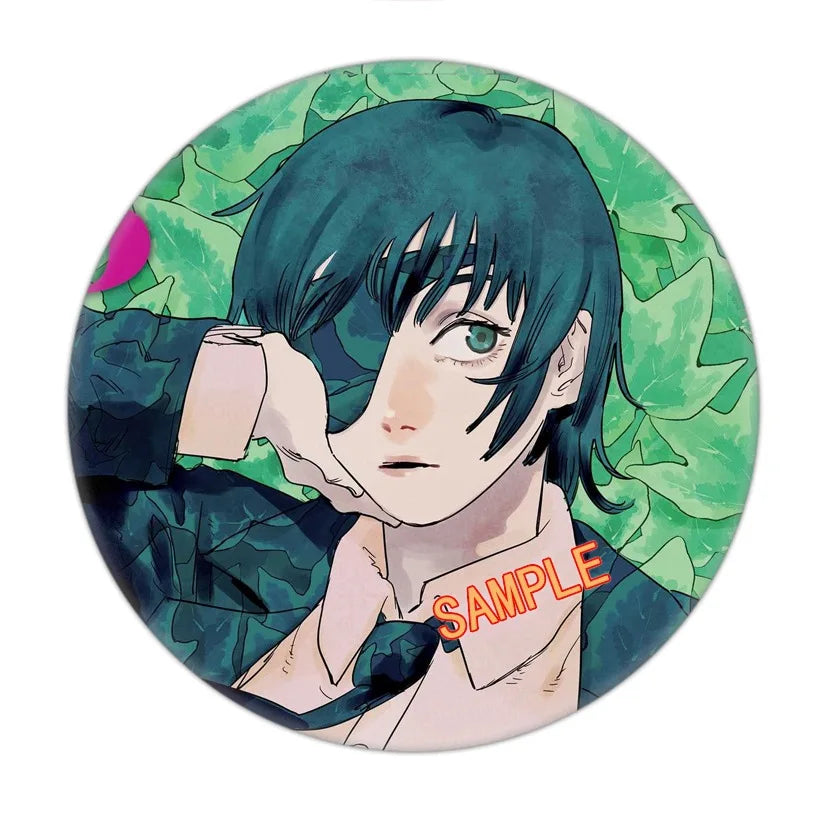 Anime Chainsaw Man Brooch Pins Cosplay Badge Backpacks Button Women Men Clothes Bag Accessories Xmas Gift