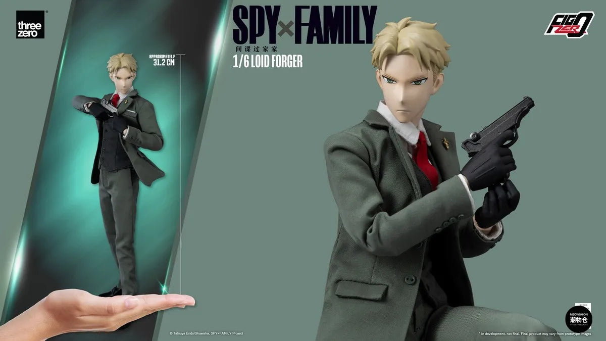 THREEZERO 1/6 SPY×FAMILY Twilight Loid Forger Action Figure Anime Model Toys Hobby Pre-Sale