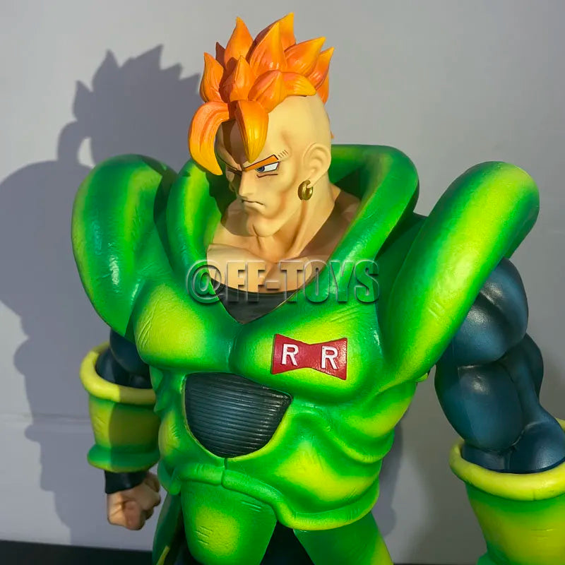 41Cm Anime Dragon Ball ANDROID 16 Figura PVC Figuras de acción GK Estatua Colección Modelo Juguetes para niños Regalos