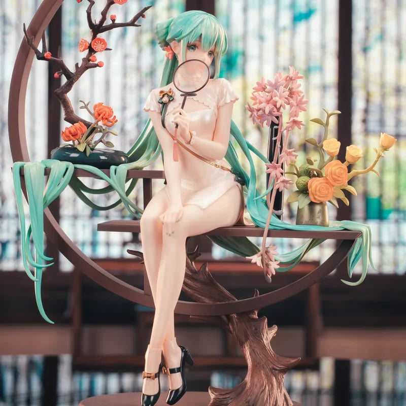 Original Myethos Hatsune Miku Cheongsam Glorious Youth Ver Figure Vocaloid Action Figurine Collection Model Statue Doll Toy Gift