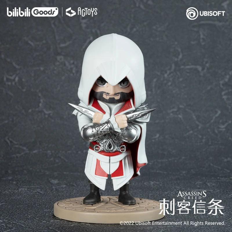 9Cm Pre Sale Anime Blind Box Assassin's Creed Ex Cashapon Action Figure Original Hand-Made Collection Pvc Model Toys Gifts