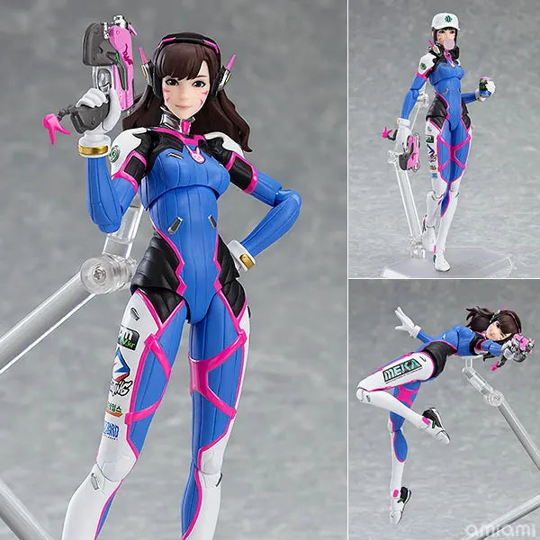 GSC figma OVERWATCH D.Va Hana Song Official Genuine Figure Character Model Anime Gift Collection Model Toy Christmas Action Doll