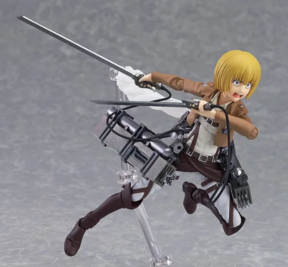 GSC Max Factory figma EX-017 Attack on Titan action figure Armin Arlert Anime figure Active joint Brand new genuine In shelf