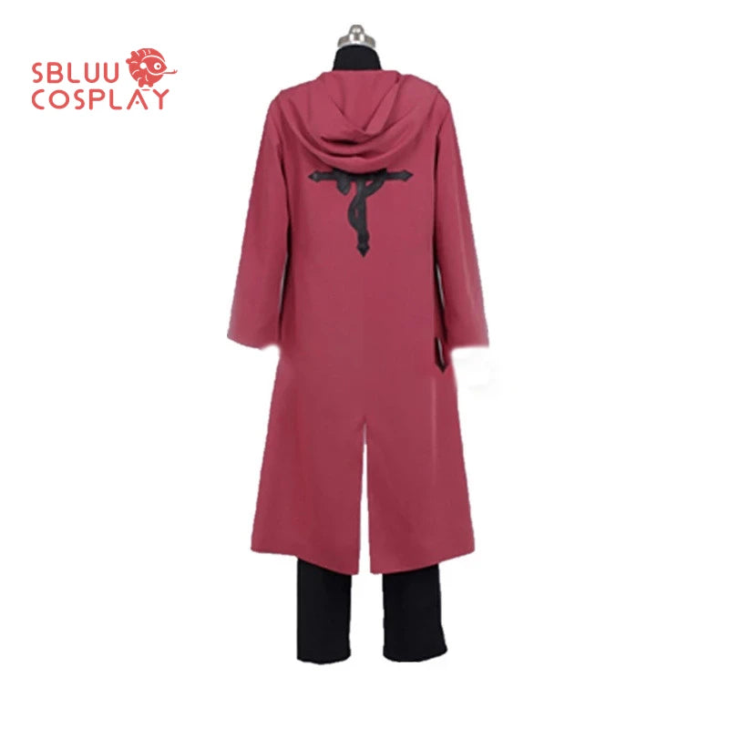 SBluuCosplay Fullmetal AlcFullMetal Alchemist Edward Elric Cosplay Costume