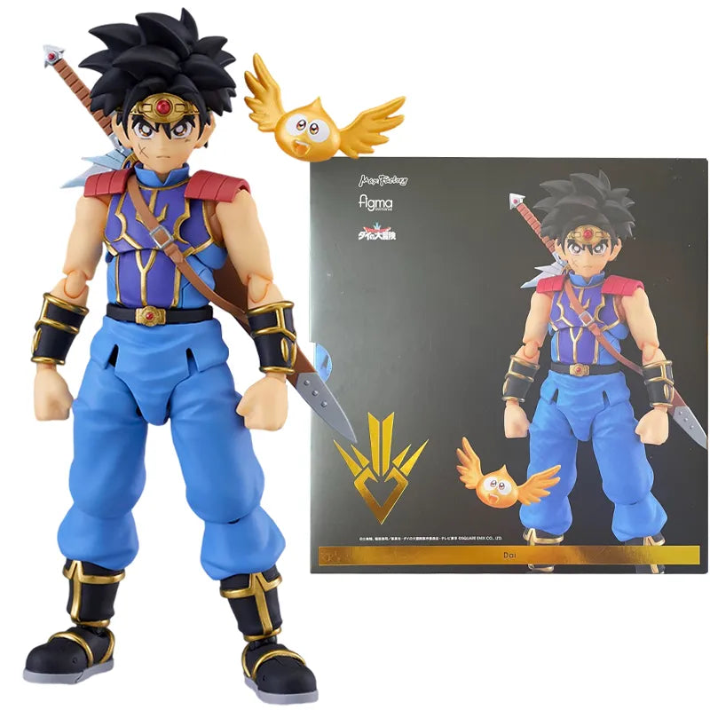 In Stock Original Max Factory GSC Figma 500 Dai DRAGON QUEST The Adventure of Dai 13.5CM Collection Action Figure Toys Gifts