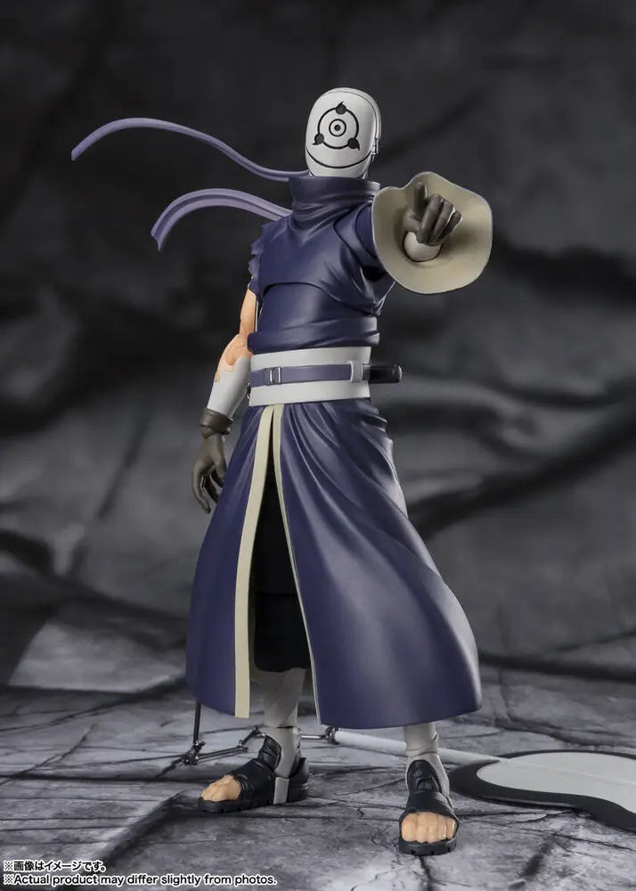 In Stock Bandai S.H.Figuarts Shf Naruto Shippuden Obito Uchiha Action Figure Collectible Toy Gift