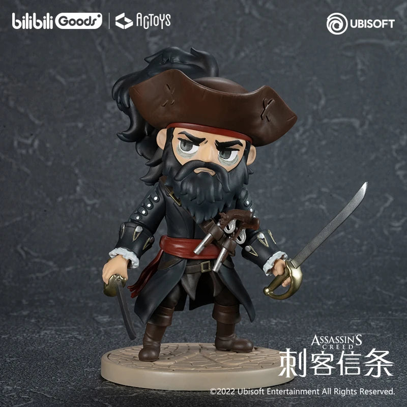 9Cm Pre Sale Anime Blind Box Assassin's Creed Ex Cashapon Action Figure Original Hand-Made Collection Pvc Model Toys Gifts