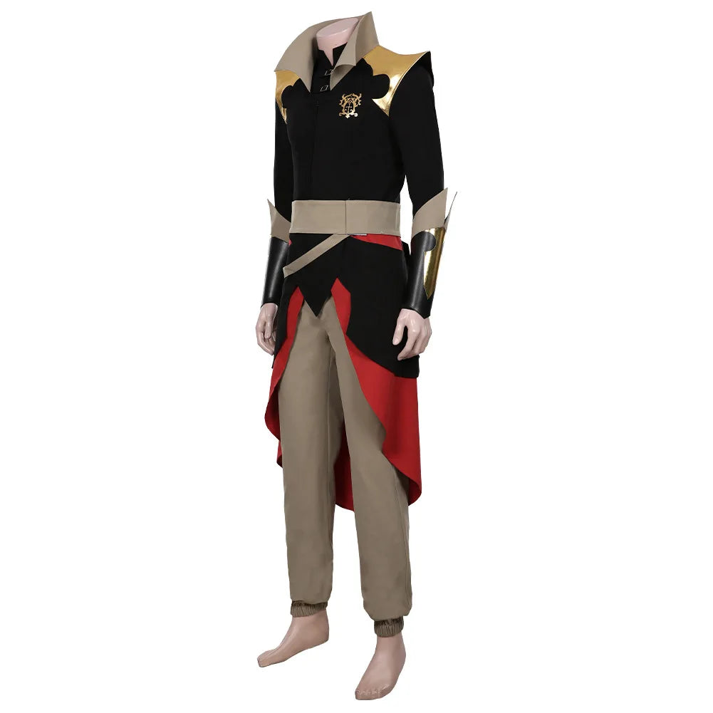 Anime Game Castlevania Season 3 Trevor Belmont Cosplay Costume Outfit Uniform Wig Full Suit Halloween Carnival Costume Men