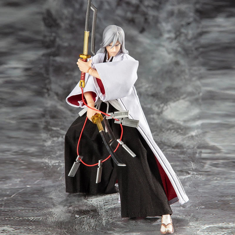 In Stock Dasin/Great Toys/GT Bleach Kurosaki Ichigo Aizen Sousuke 18cm/7inch 1/10 SHF/S.H.F PVC Action Figure Model