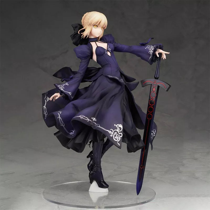 Fate Grand Order 24cm Jeanne d'Arc Saber PVC Action Figures Collection Model Toys Fate Stay Night Saber Figure Toys