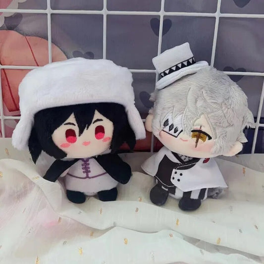 Bungo Stray Dogs Plush Toy Dango Cartoon Dolls Bag Pendant Keychain Anime Gogol Fyodor Dostoevsky Stuff Doll Cute 10cm Plush