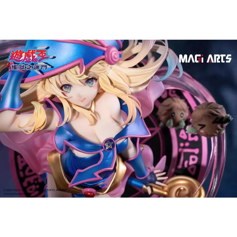 Genuine MAGI ARTS Yugioh Black Magician Girl 1/7 Pvc Anime Action Figures Collect Model Toys in Stock