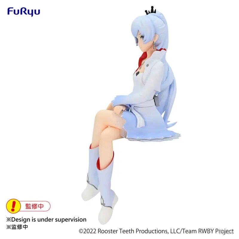 Original FuRyu RWBY Weiss Schnee Ice Queen PVC Anime figura de acción modelo de juguete