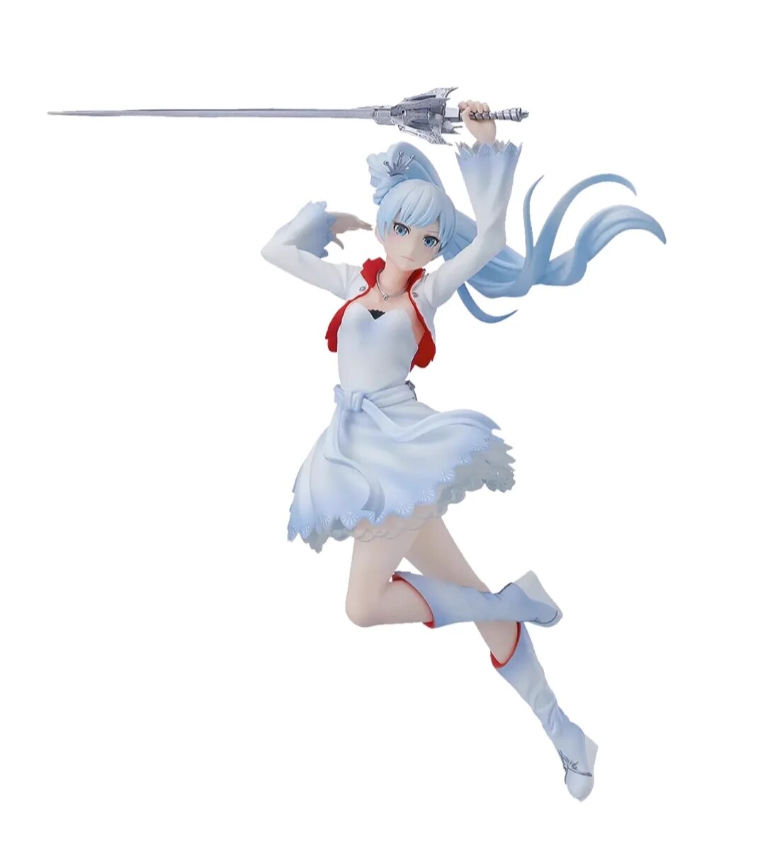 Original GSC RWBY Weiss Schnee Ice queen POP UP PARADE Anime Figure Toys 17cm PVC Model Collectible Kids Birthday Xmas Gift