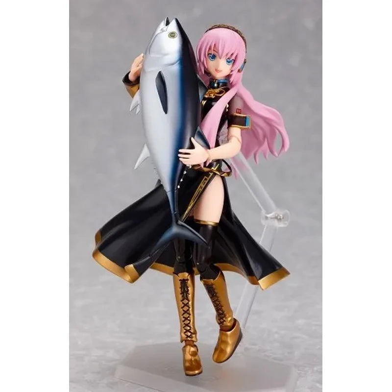 In Stock Original Max Factory Figma 082 Megurine Luka VOCALOID Anime Figure Boxed Brand New Toy Gift Collectible Model Ornaments