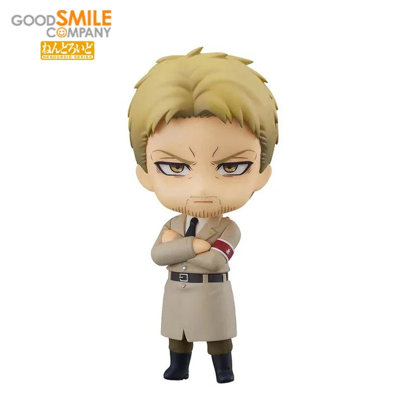 GSC Good Smile NENDOROID 1893 Reiner Braun Attack on Titan The Final Season PVC Action Figure Anime Model Toys Collection Gift