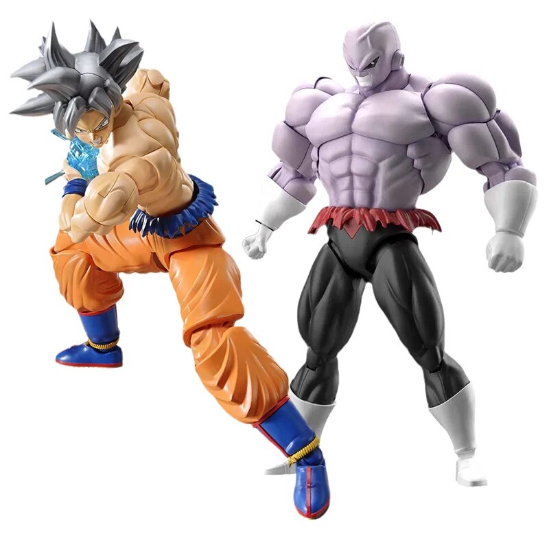 Bandai Original Dragon Ball Anime figura-rise Son Goku Vegeta Son Gohan Cell Freeza figuras de acción de juguete para niños regalo