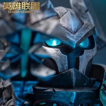 Figura de Anime Mordekaiser de League of Legends, periférico de juego auténtico, modelo de escultura de tamaño pequeño, modelo LOL, periféricos