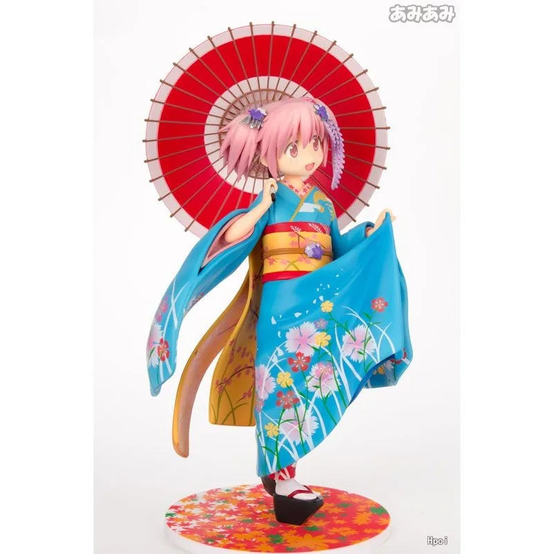 In Stock Original ANIPLEX+ Madoka Kaname Maiko Ver 1/8 Proportional Humanoid Anime Humanoid Toys Gifts Decoration Collection