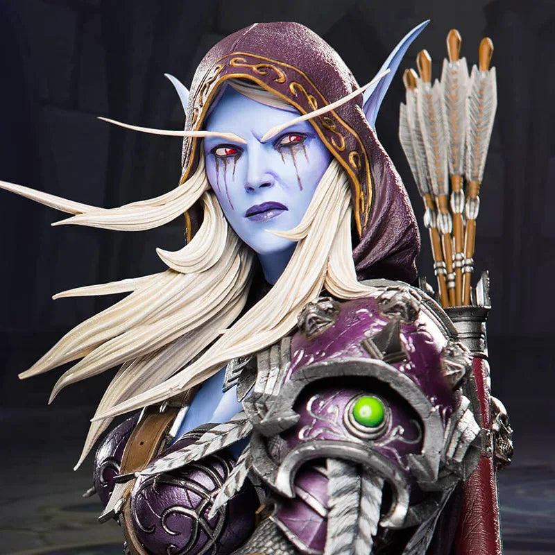 46Cm Blizzard World of Warcraft Role Sylvanas Windrunner Game Action Figure Model Statue Collection Ornaments Gifts Toys