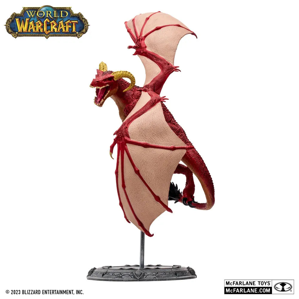 McFarlane Toys Blizza World of Warcraft Figures Red Highland Drake and Black Proto-Drake Dragon 1:12 Scale Action Figure Statue