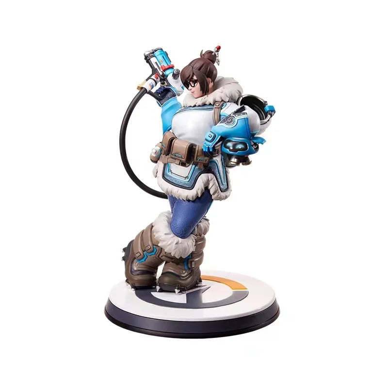 In Stock 100% Original Overwatch Action Figures Mei Statue Anime Figure PVC Collectible Model Toys Ornaments Desktop Gifts