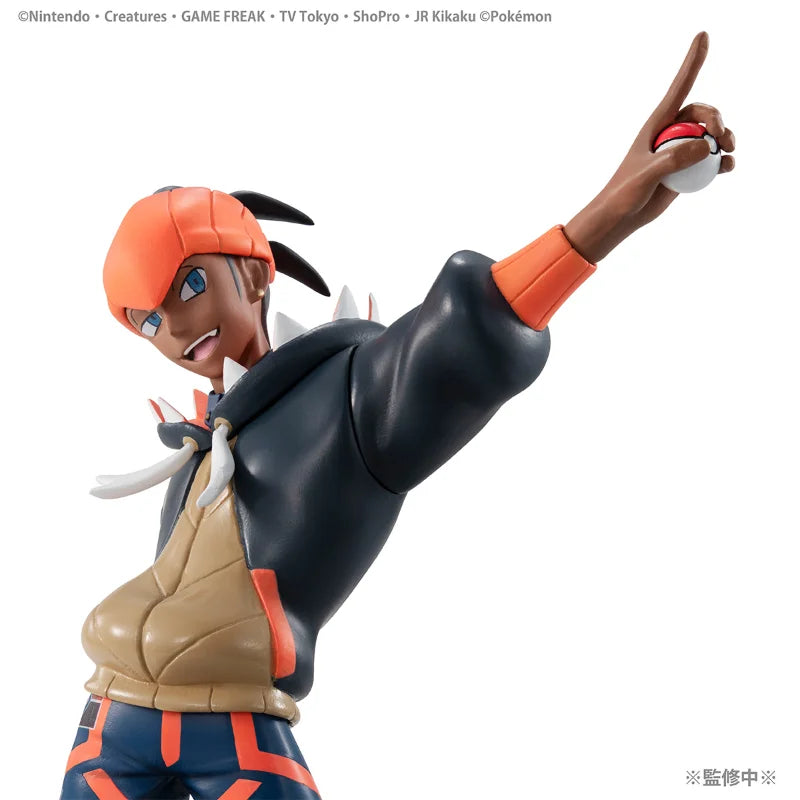 In Stock Original MegaHouse G E M Series Pokémon Shield Raihan Duraludon Collectible Model Genuine Anime Figure Kawaii Toys Gift